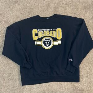 University of Colorado- Colorado Springs merch crewneck M